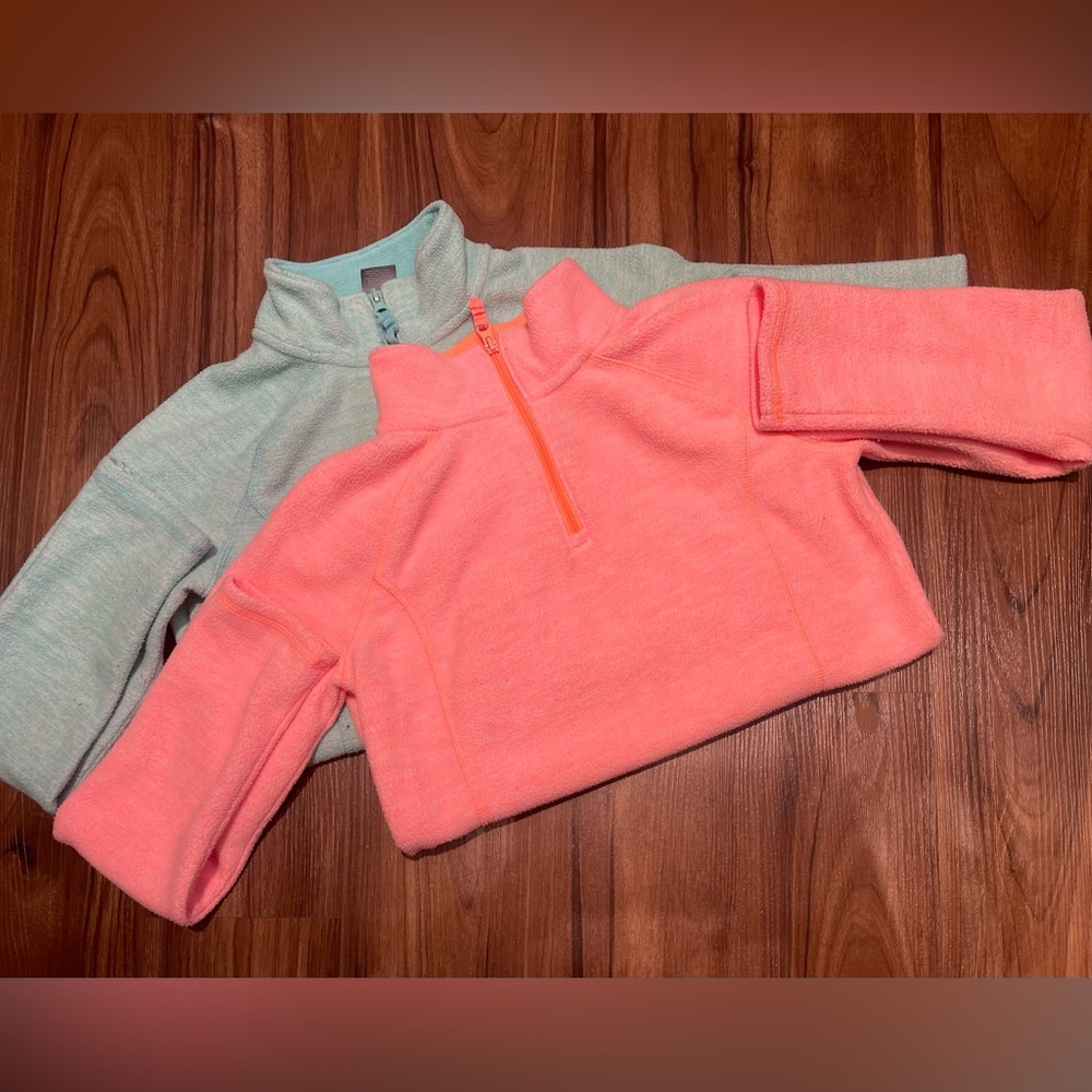 Champion 2 Piece 3/4 Zip Fleece Sweatshirt Bundle - XL (14-16)